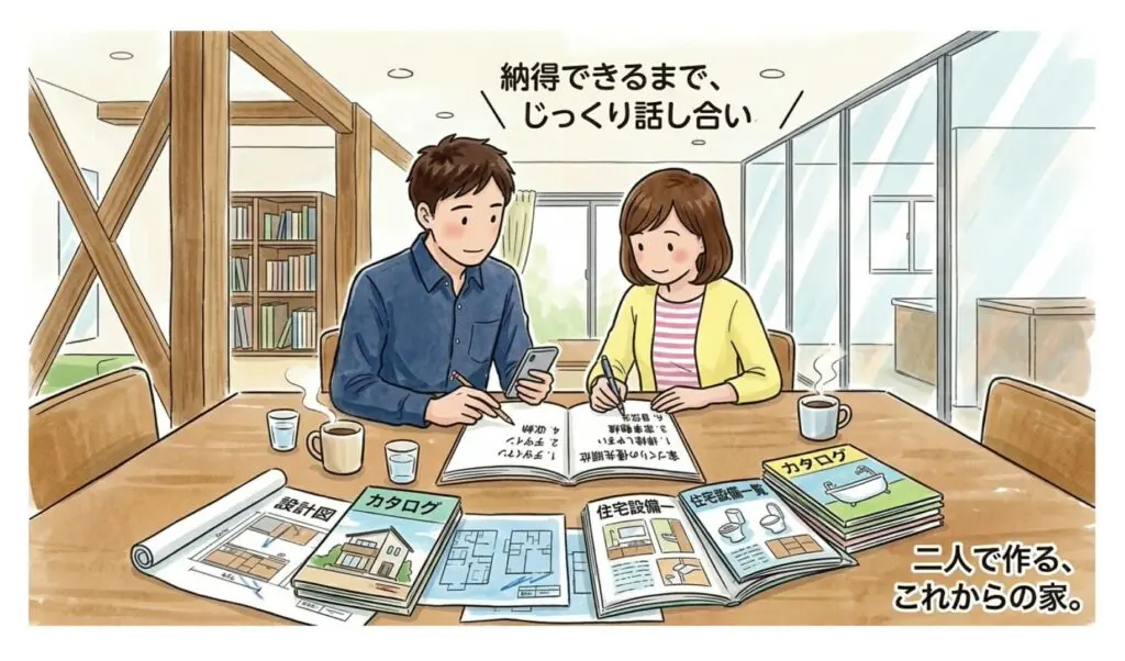 じっくり話あう夫婦