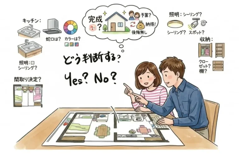 事前にきちんと打合せをする夫婦